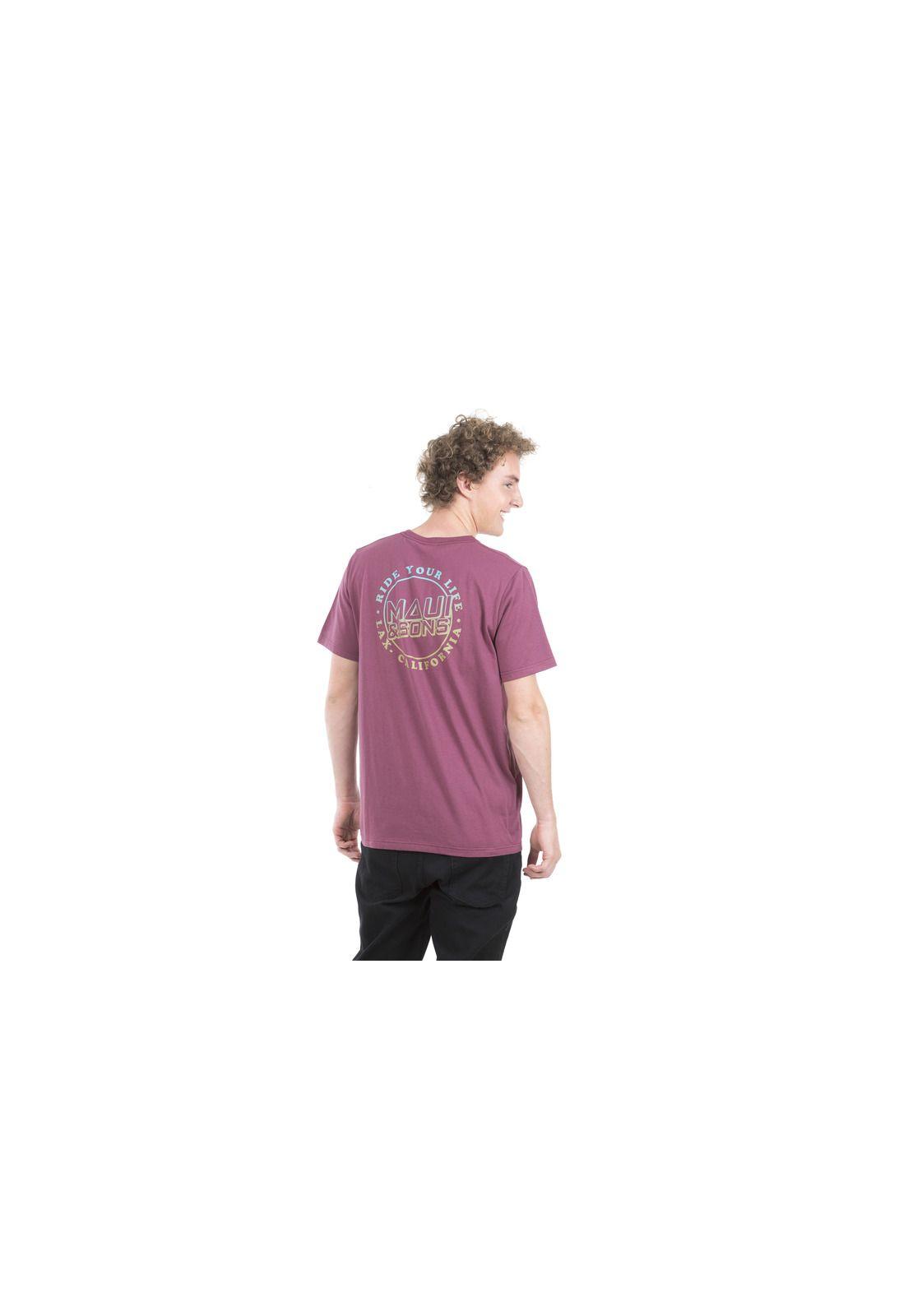 Polera Hombre Maui 5P884-MI20 Burdeo-1