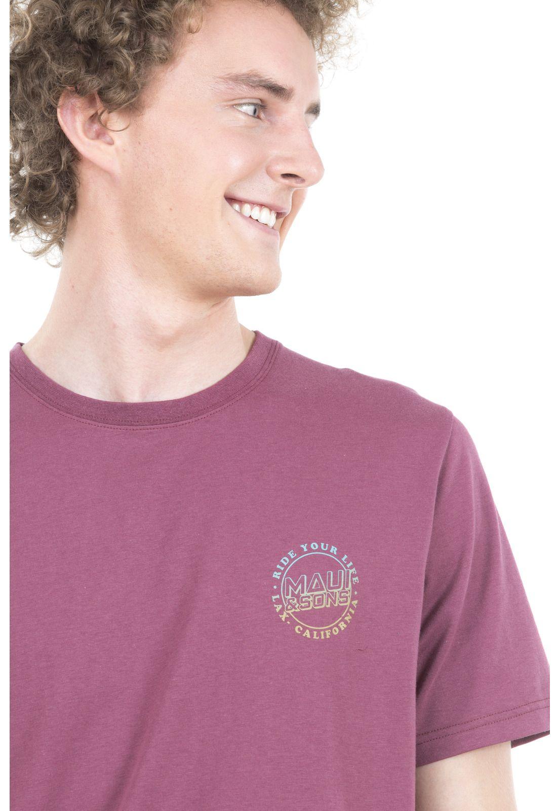 Polera Hombre Maui 5P884-MI20 Burdeo-2