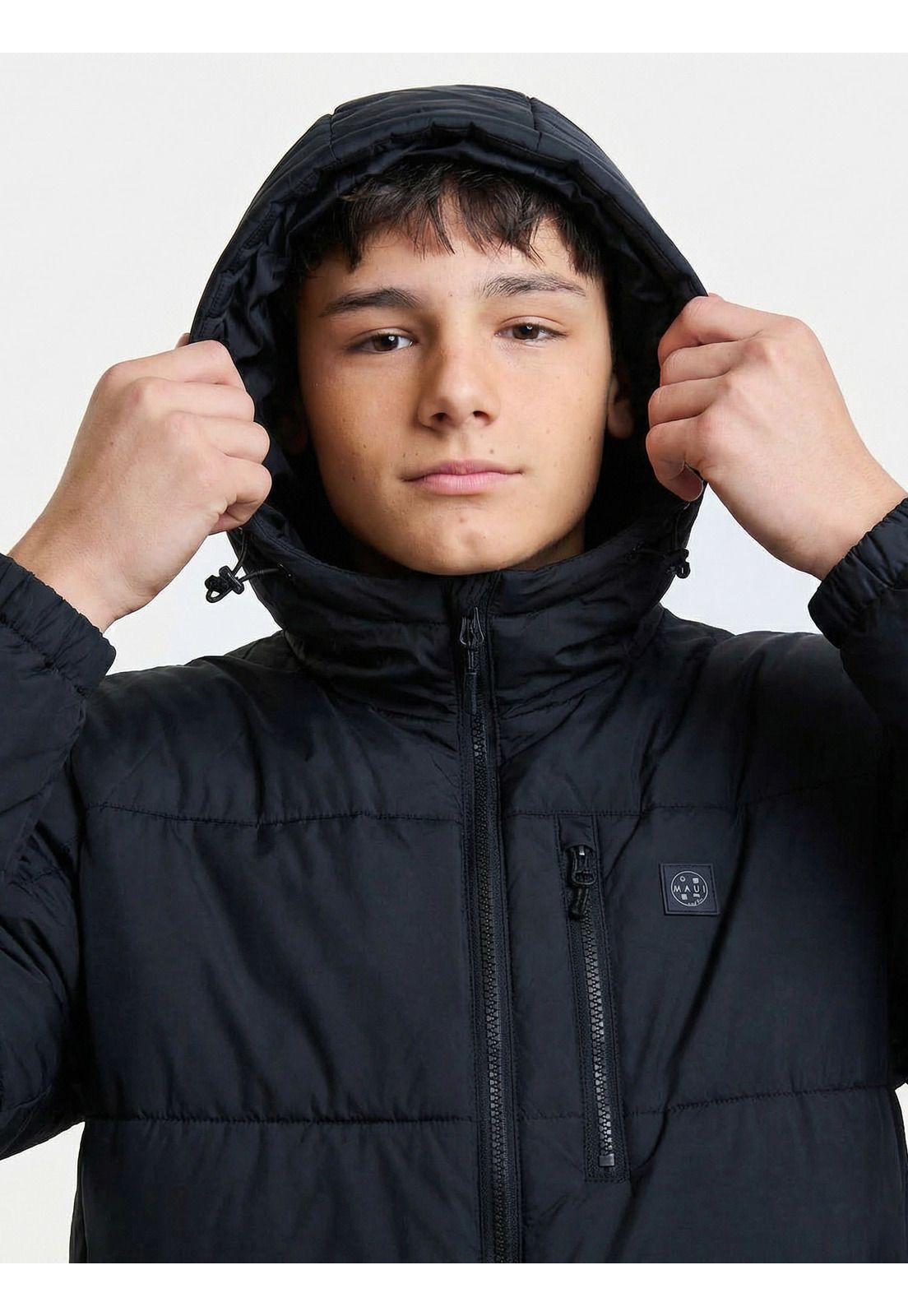 Parka Highline Negro Infantil Maui And Sons-4