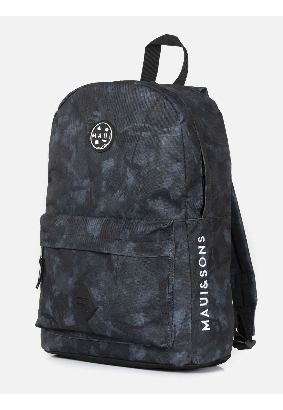 Mochila Escolar Hombre 5AM211-MT22 Gris Maui and Sons-1