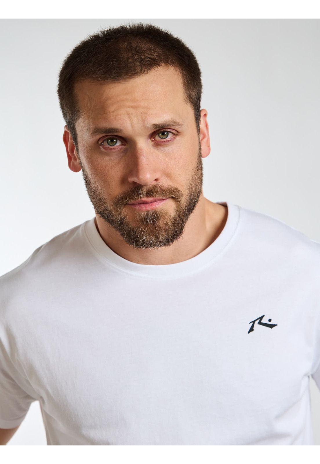 Polera MC Square R Sprayy Blanco Hombre Rusty-3