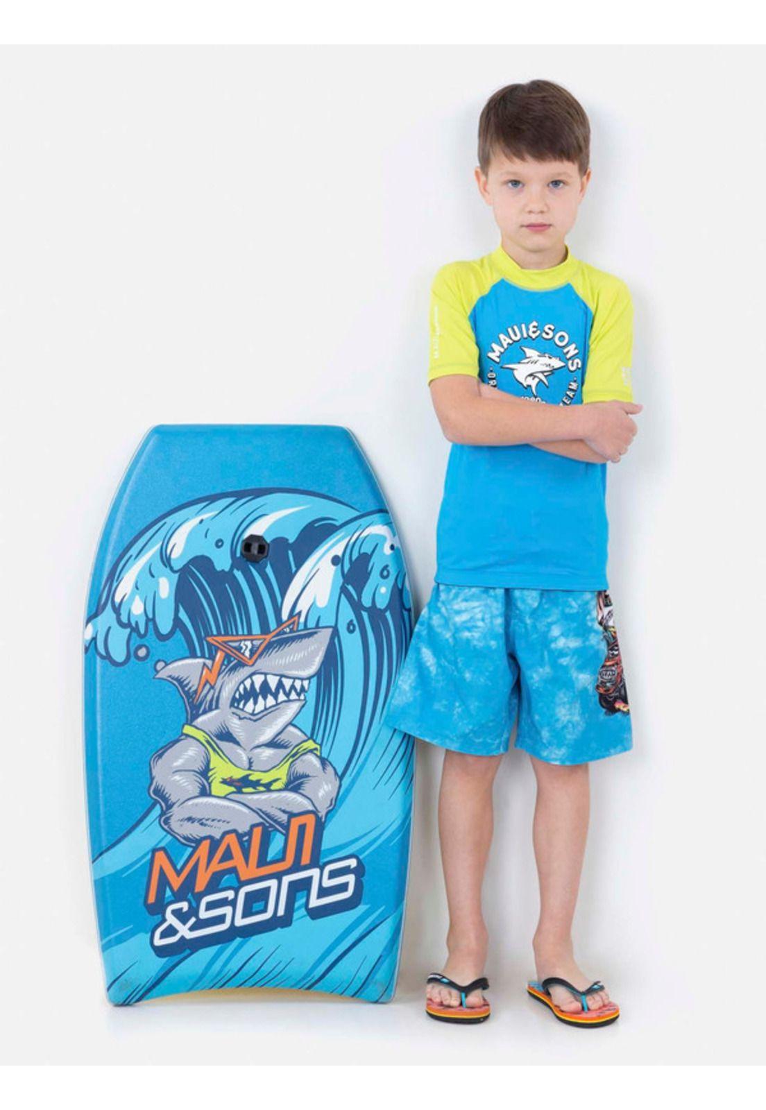 Traje de Baño Shark Car Elastic Waist Multicolor Niño Maui and sons-3