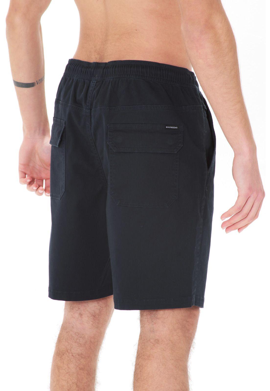 Bermuda Jogger Hombre 5B608-MV21 Azul-1