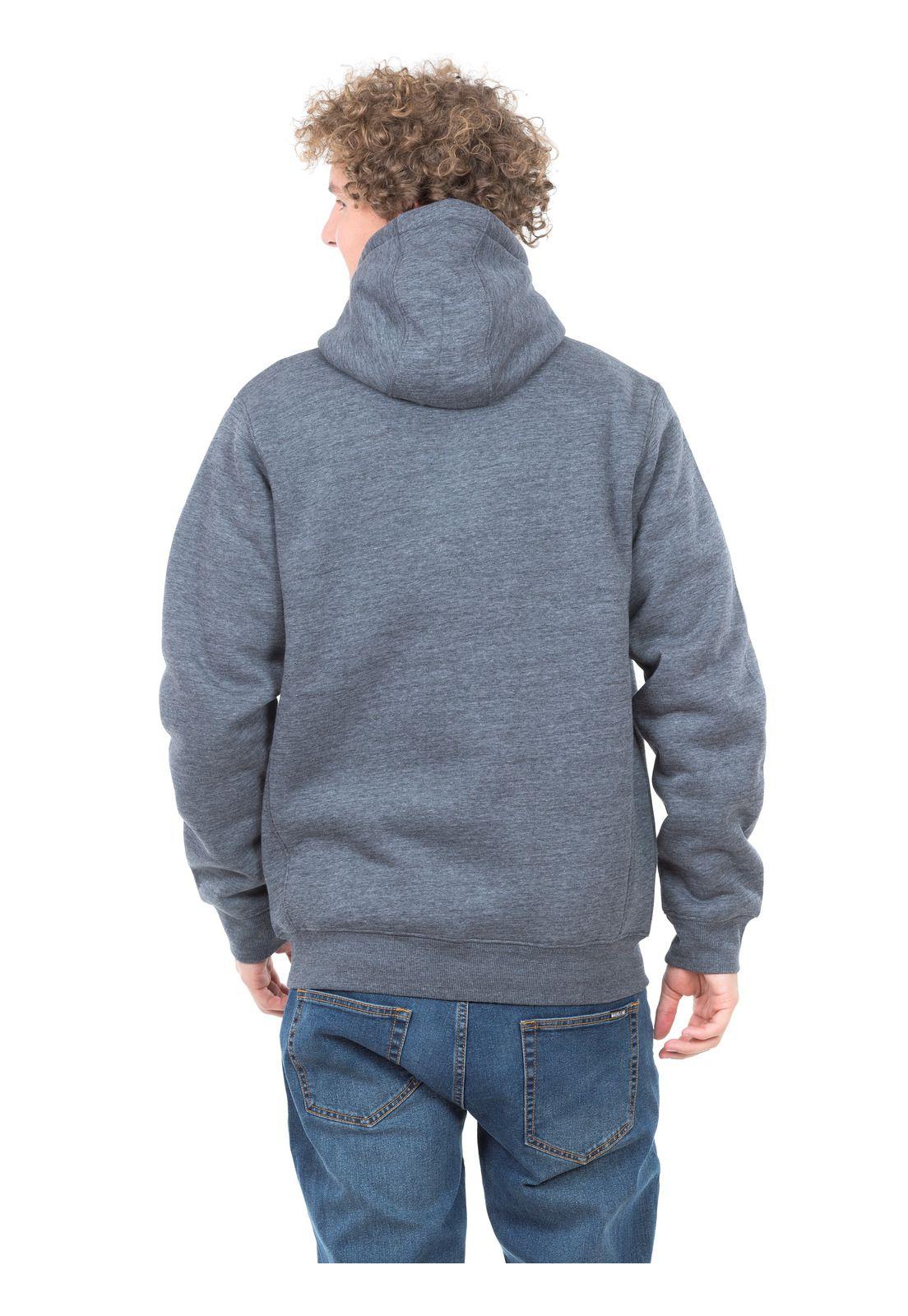 Poleron Fullzipper Hombre 5O1317-MI20 Gris-1