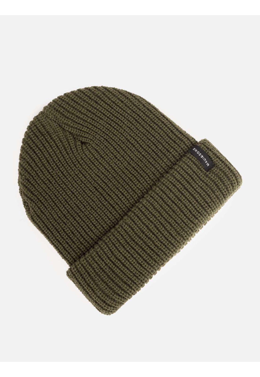 Gorro Ryl Hombre Verde Maui And Sons-0