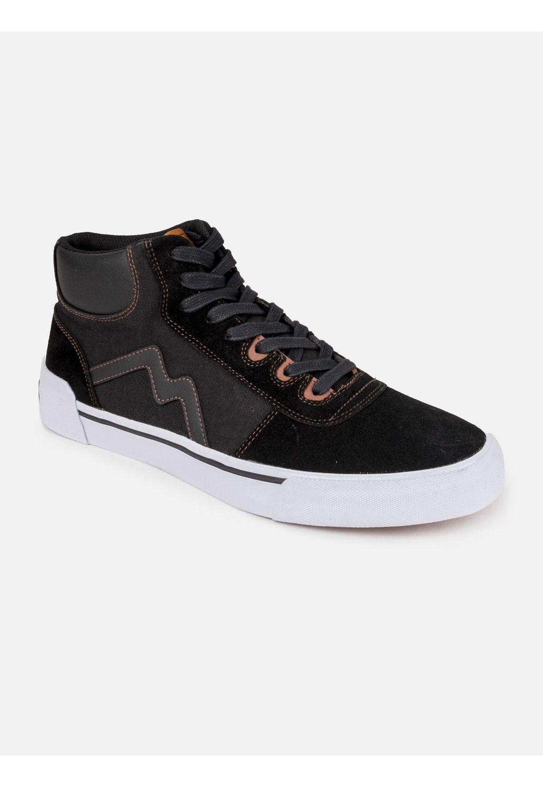ZAPATILLAS CLASICAS PELE HI HOMBRE MAUI AND SONS | Negro | 39-0
