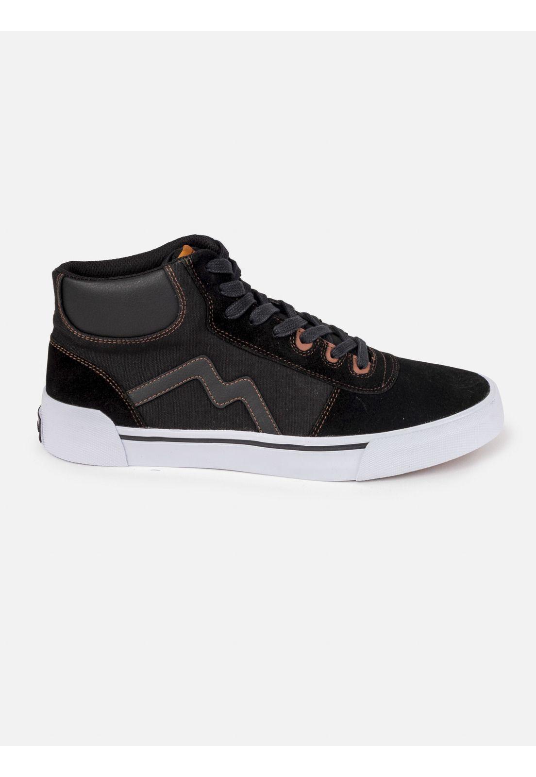 ZAPATILLAS CLASICAS PELE HI HOMBRE MAUI AND SONS | Negro | 39-1
