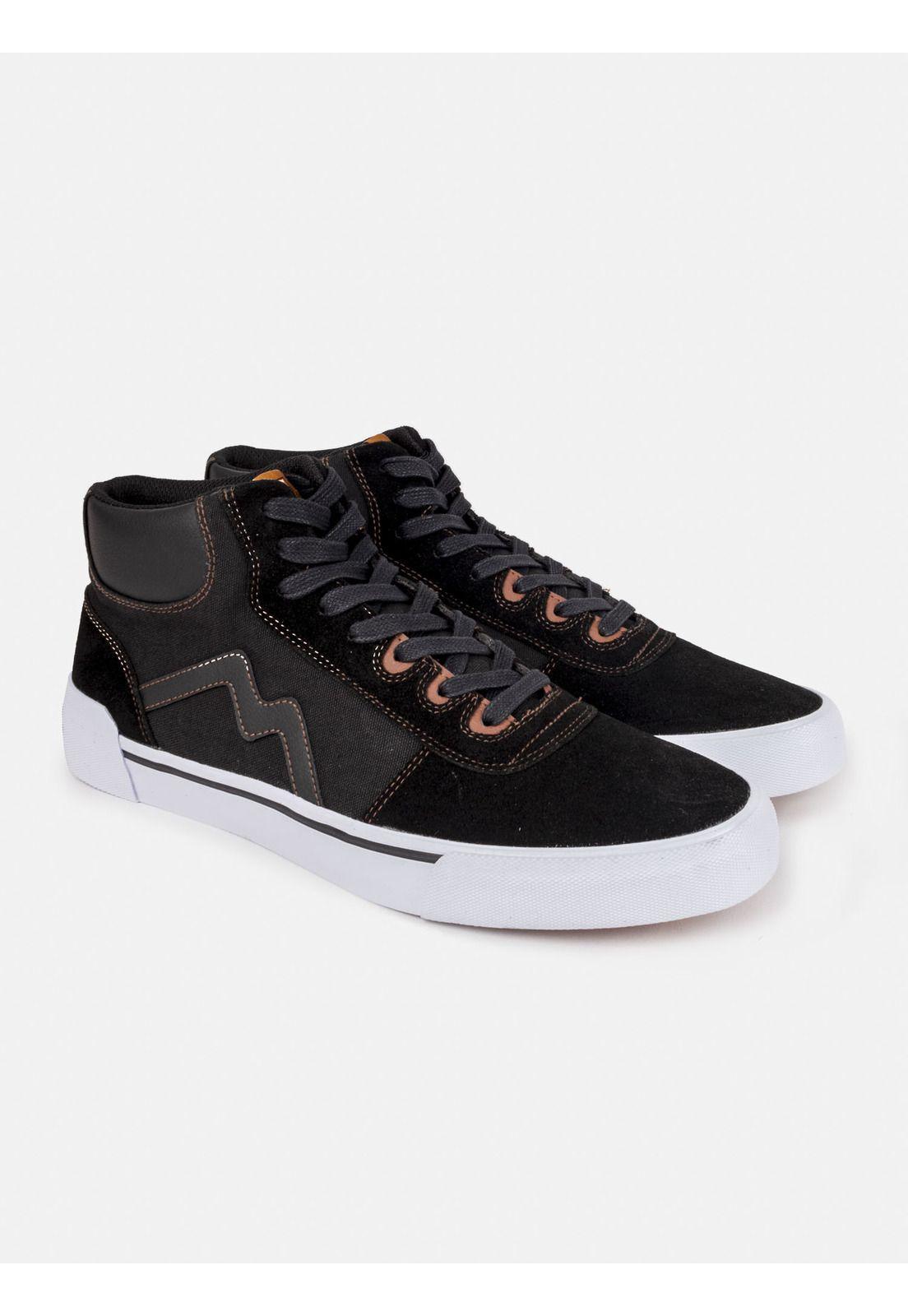 ZAPATILLAS CLASICAS PELE HI HOMBRE MAUI AND SONS | Negro | 39-4