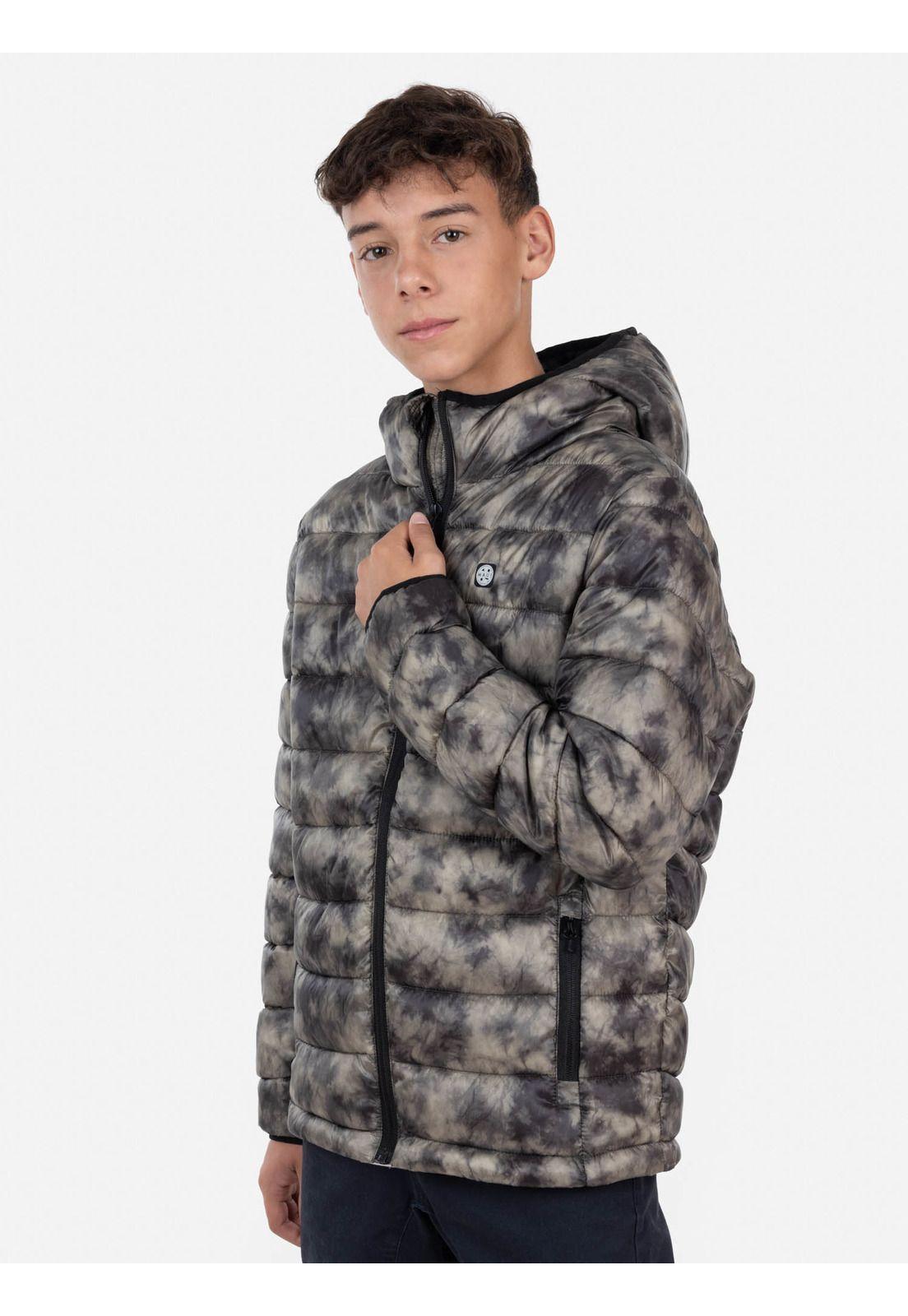 Parka Militar Quilted Juvenil Multicolor Maui and Sons-0