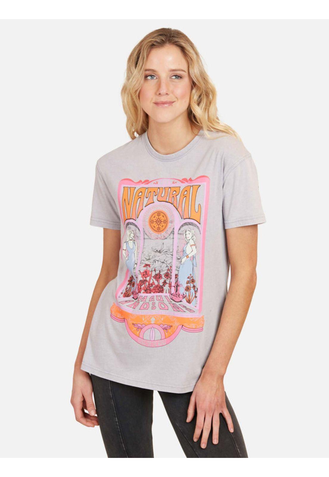 Polera In The Olympus Mujer Gris Maui And Sons-0