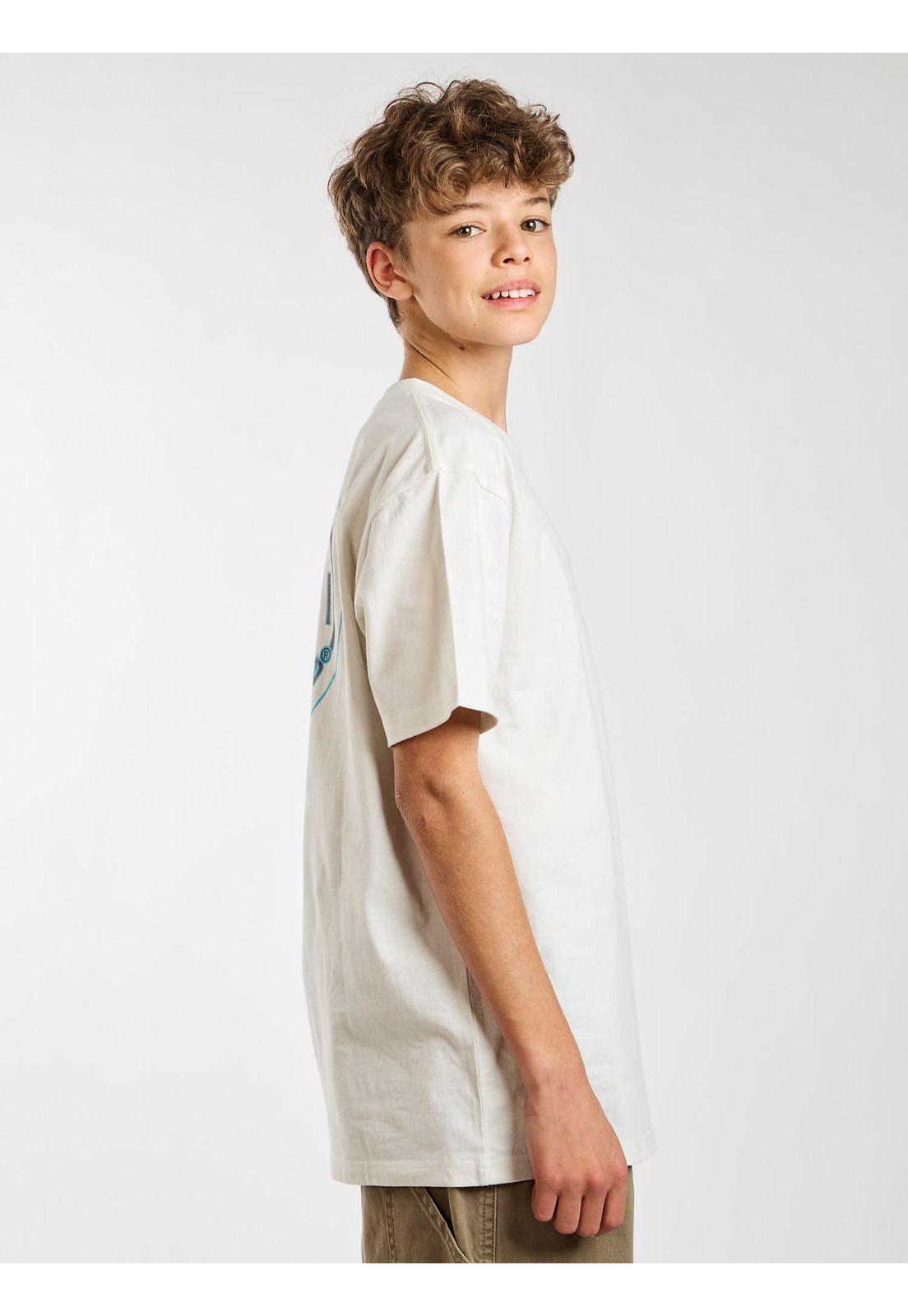 Polera MC Gradient Blanco Infantil Maui and Sons-2