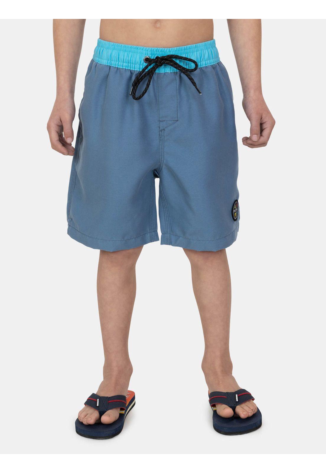 Traje De Baño Storm Azul Infantil Maui-0