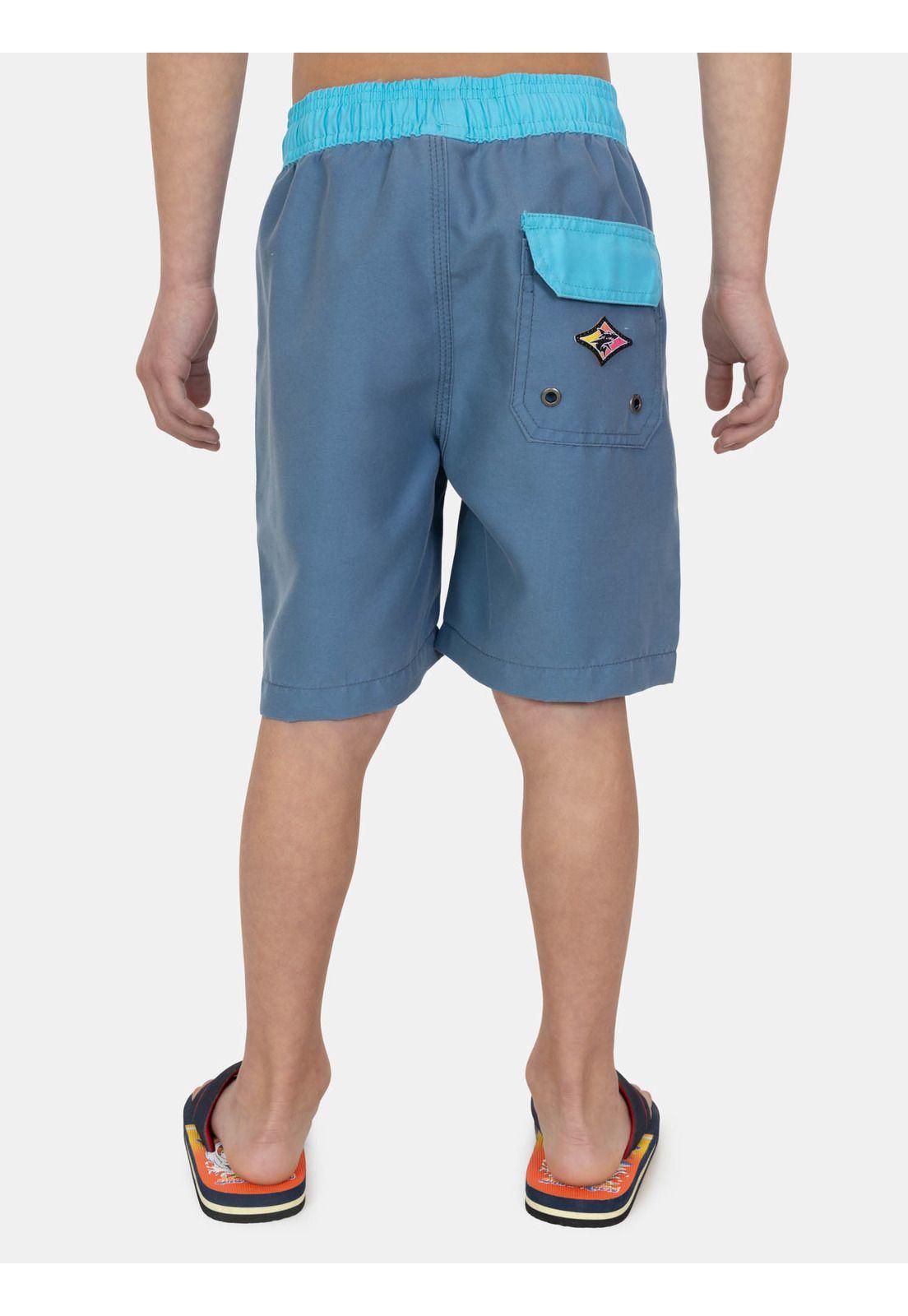 Traje De Baño Storm Azul Infantil Maui-1