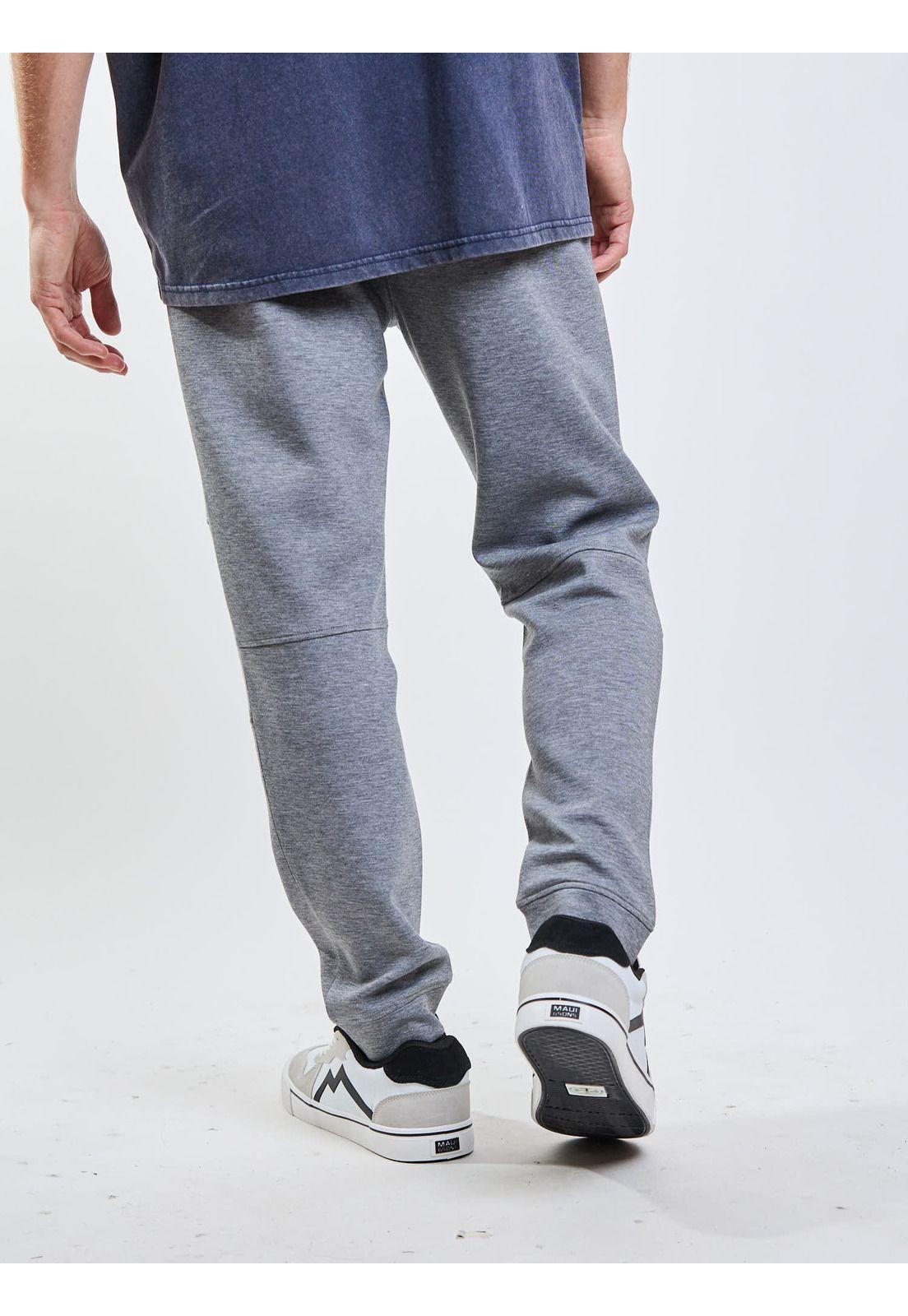 Pantalon Jogger Amaro Gris Hombre Maui And Sons-5