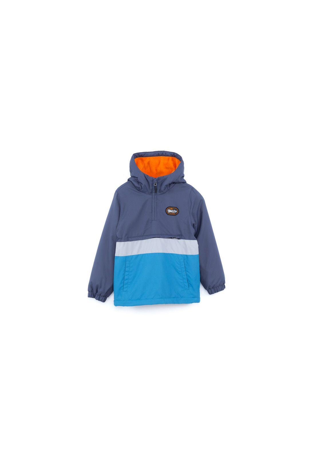 Casaca Cortaviento Kids 5K1379-KI20 Azul-0