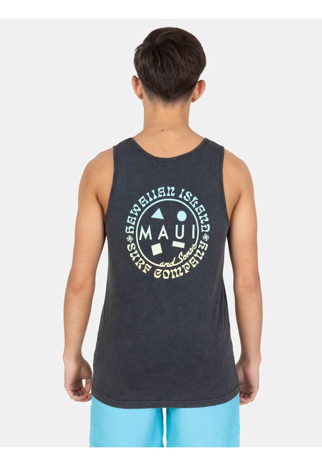 Polera SM Gliderz Negro Infantil Maui And Sons-1