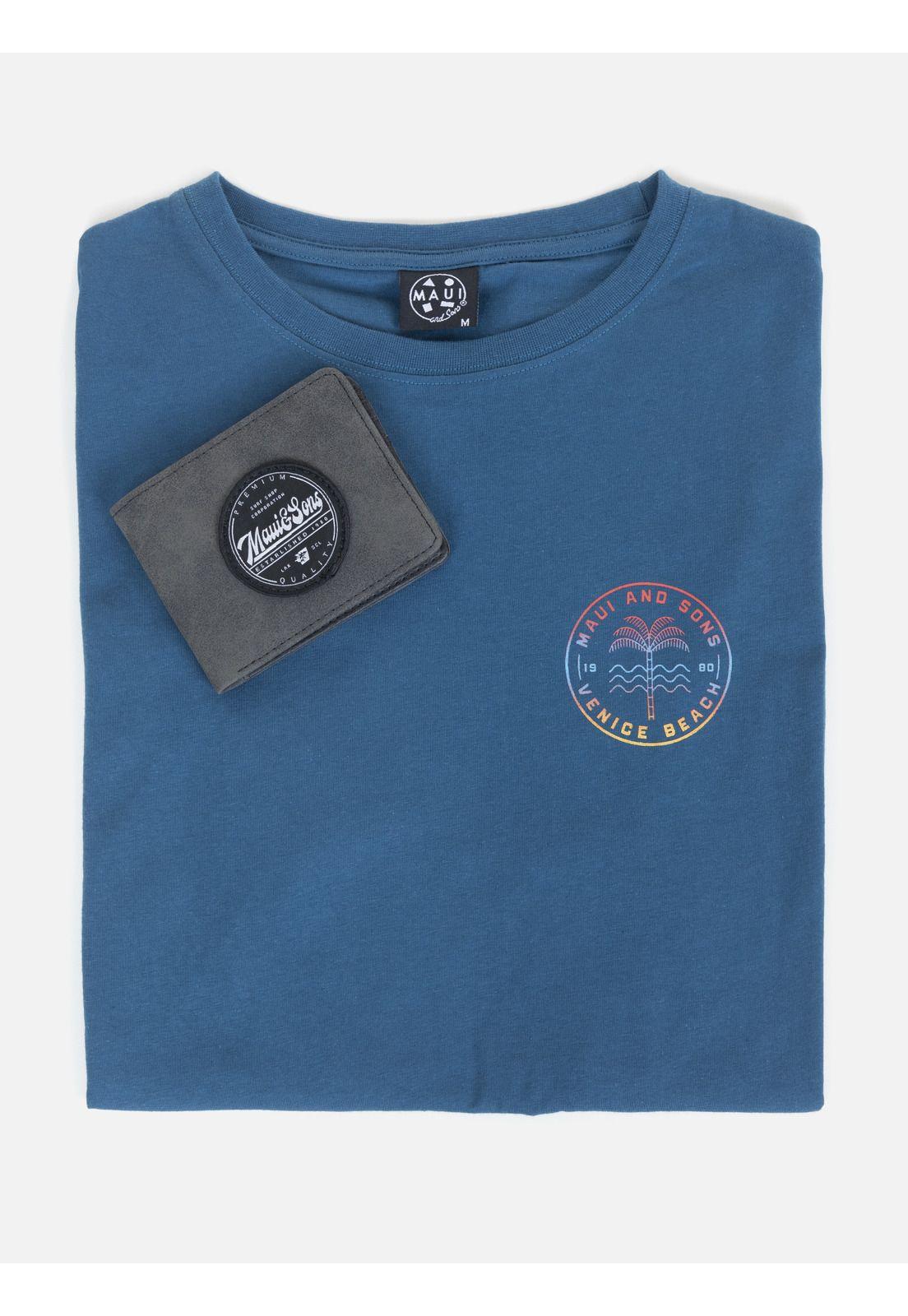 Pack Polera Billetera Hombre Azul 5AV1239-MV22 Maui And Sons-0