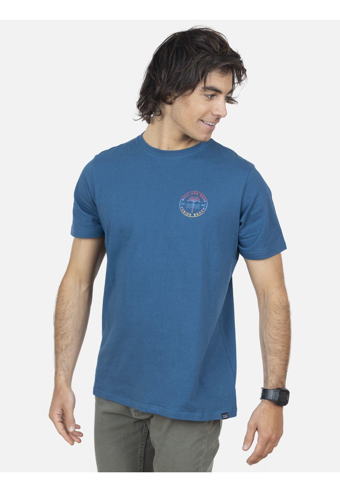 Pack Polera Billetera Hombre Azul 5AV1239-MV22 Maui And Sons-1