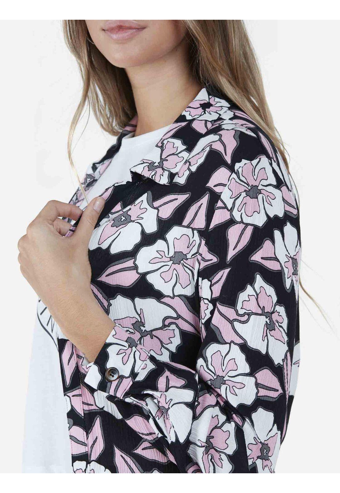 Blusa Mujer Negro 5C106-WV22 Maui And Sons-2