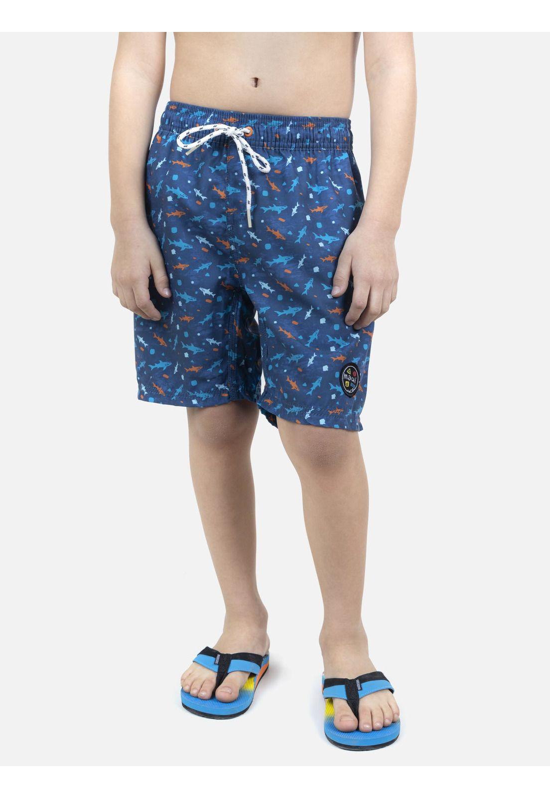 Traje De Baño Niño Azul 5T1134-KV22 Maui And Sons-0