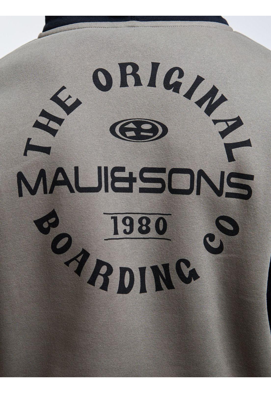 Poleron FZ Roam Verde Infantil Maui And Sons-3