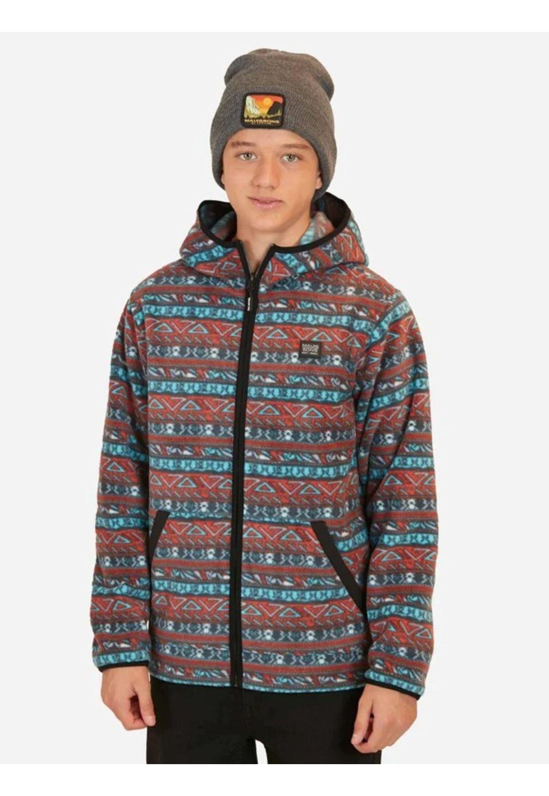 Poleron Micropolar Active Stone Multicolor Infantil Maui And Sons-0