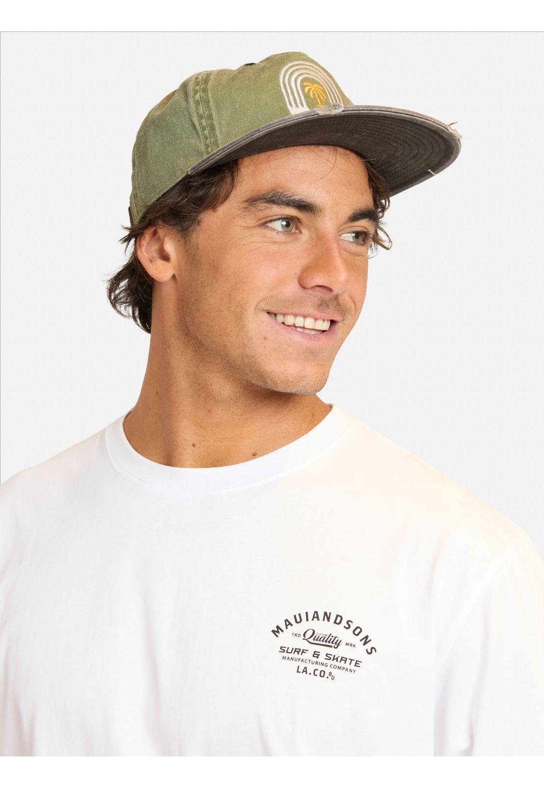 Polera MC Fuciju Blanco Hombre Maui And Sons-3