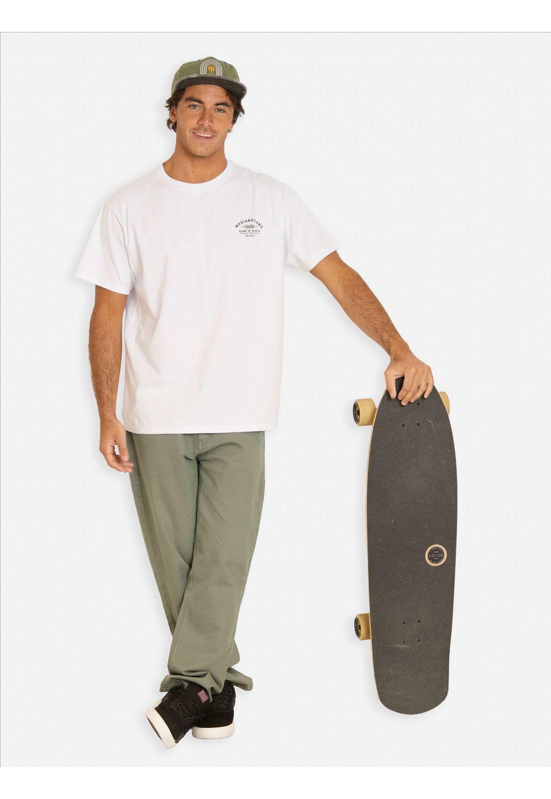 Polera MC Fuciju Blanco Hombre Maui And Sons-4