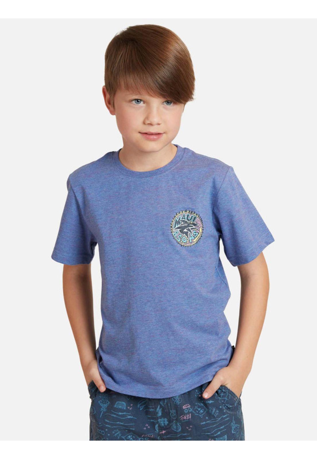 Polera Ready Shark Niño Morado Maui And Sons-0