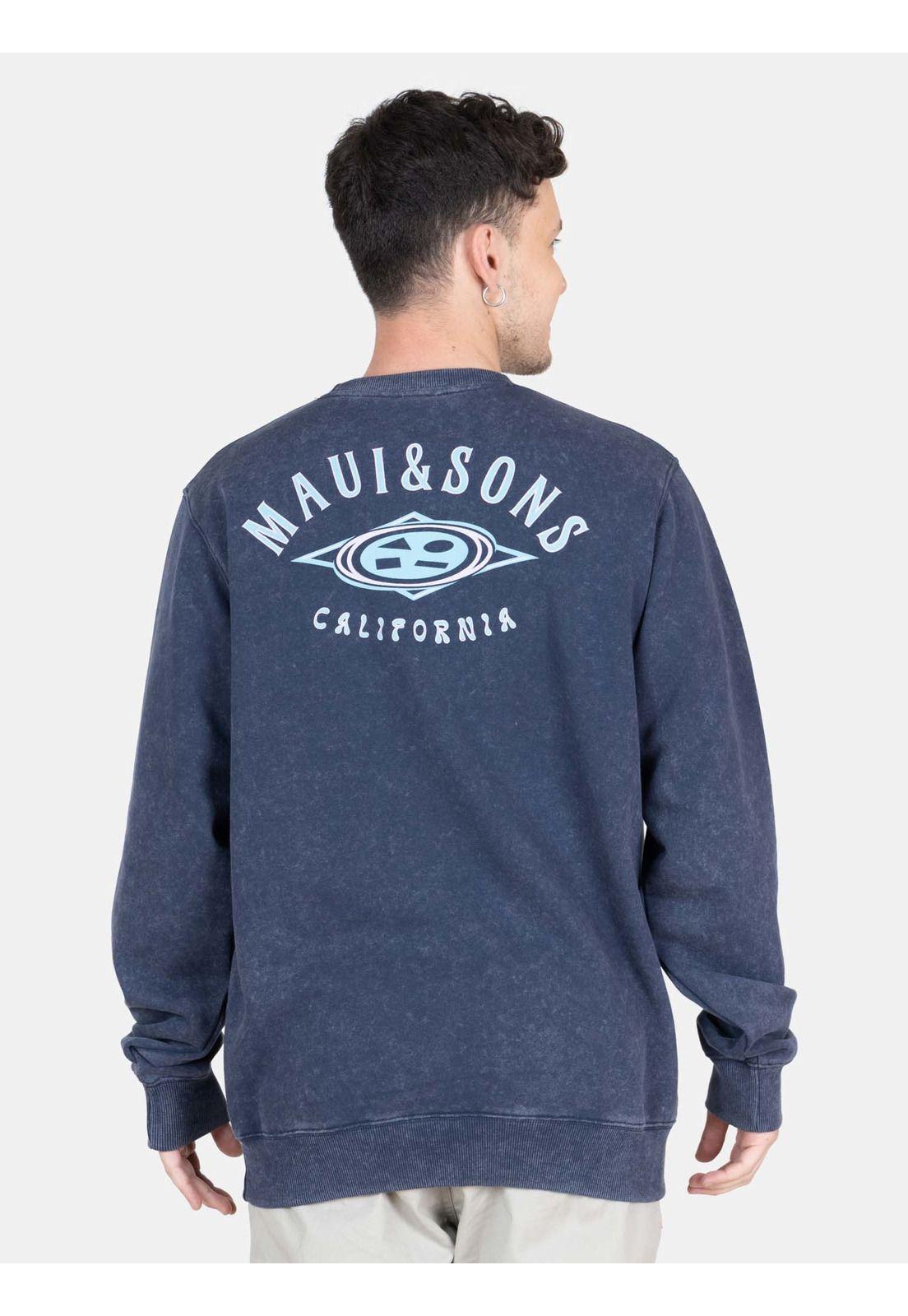 Poleron CR Sandstorm Azul Hombre Maui And Sons-1