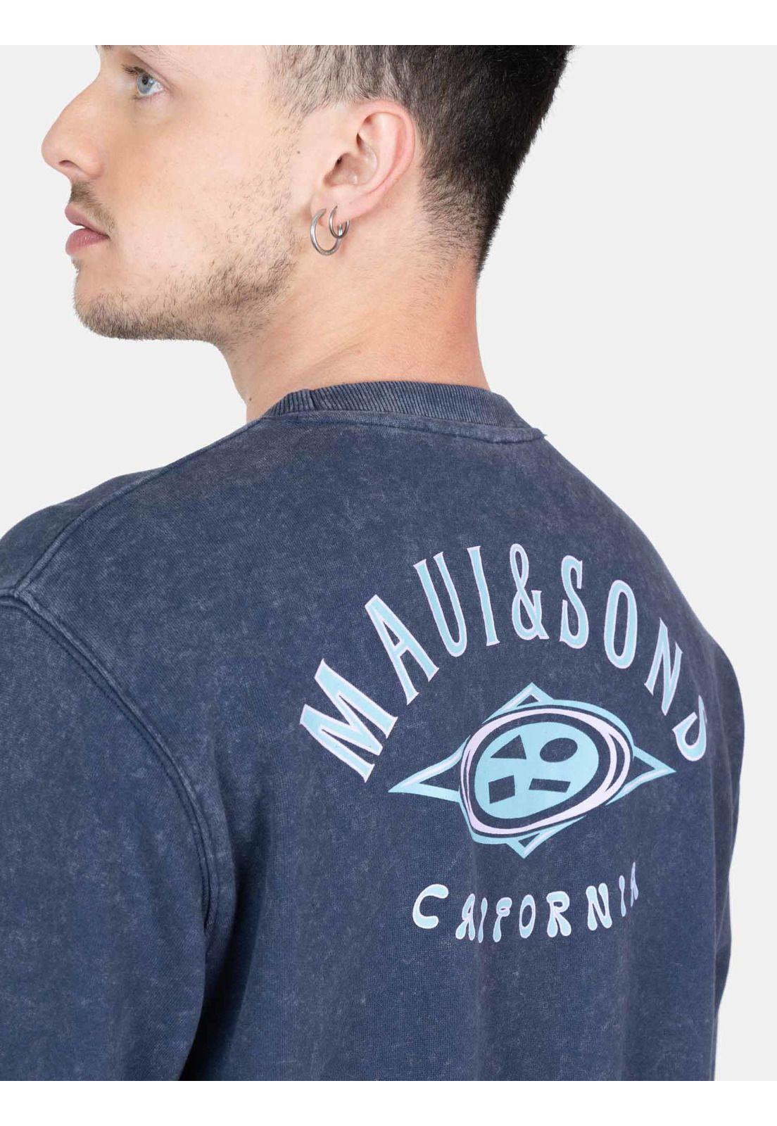 Poleron CR Sandstorm Azul Hombre Maui And Sons-2
