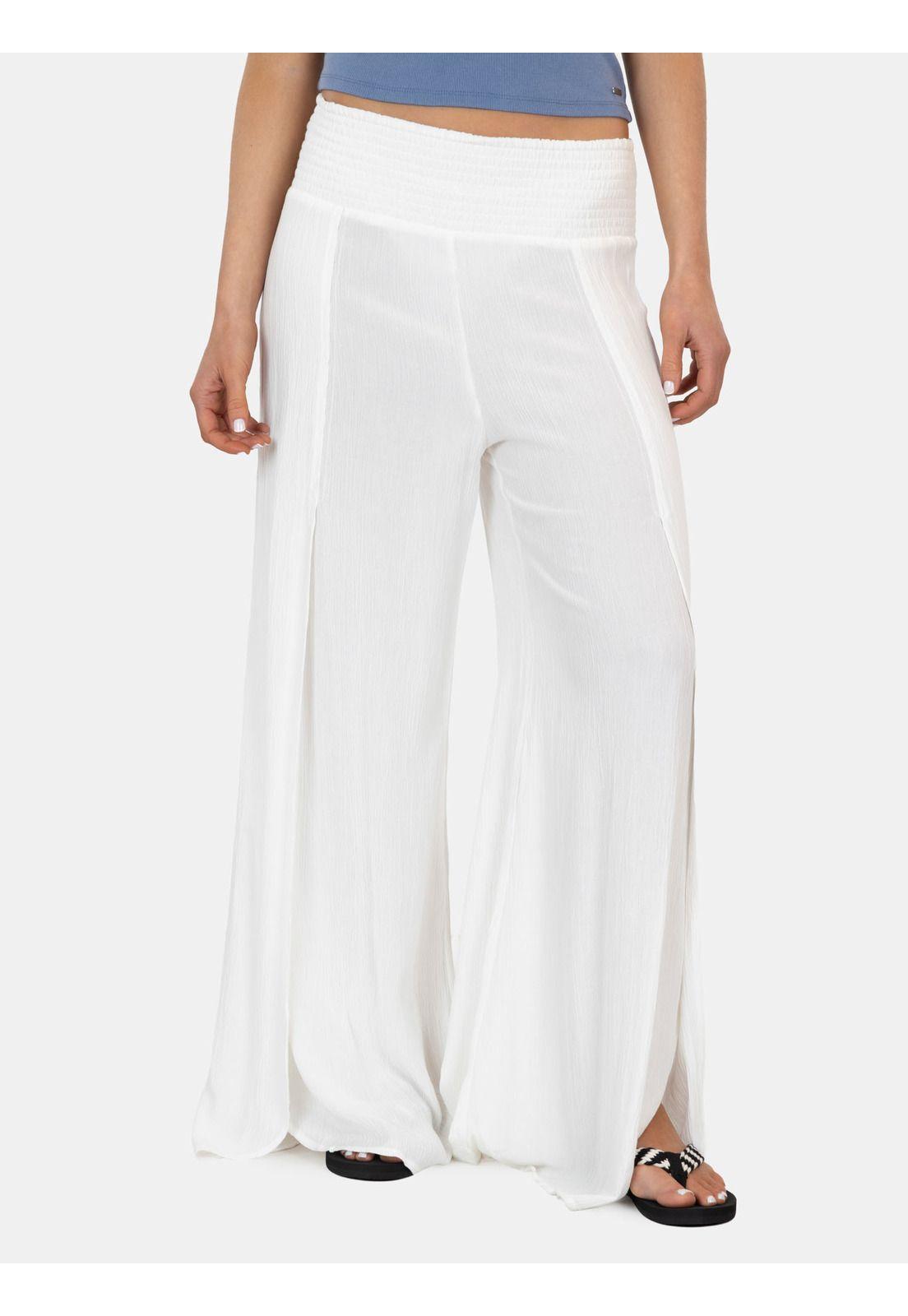 Pantalón Zuna Blanco Mujer Maui And Sons-0