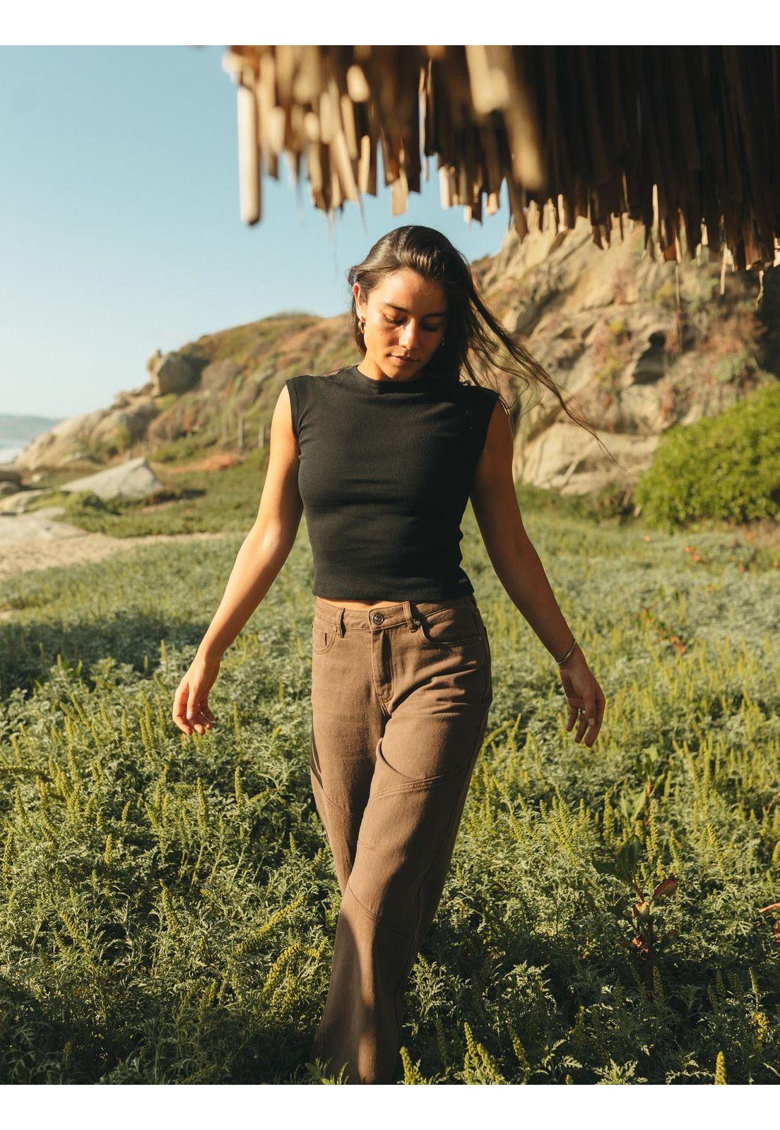 Polera Mc Tanna Negro Mujer Maui And Sons-3