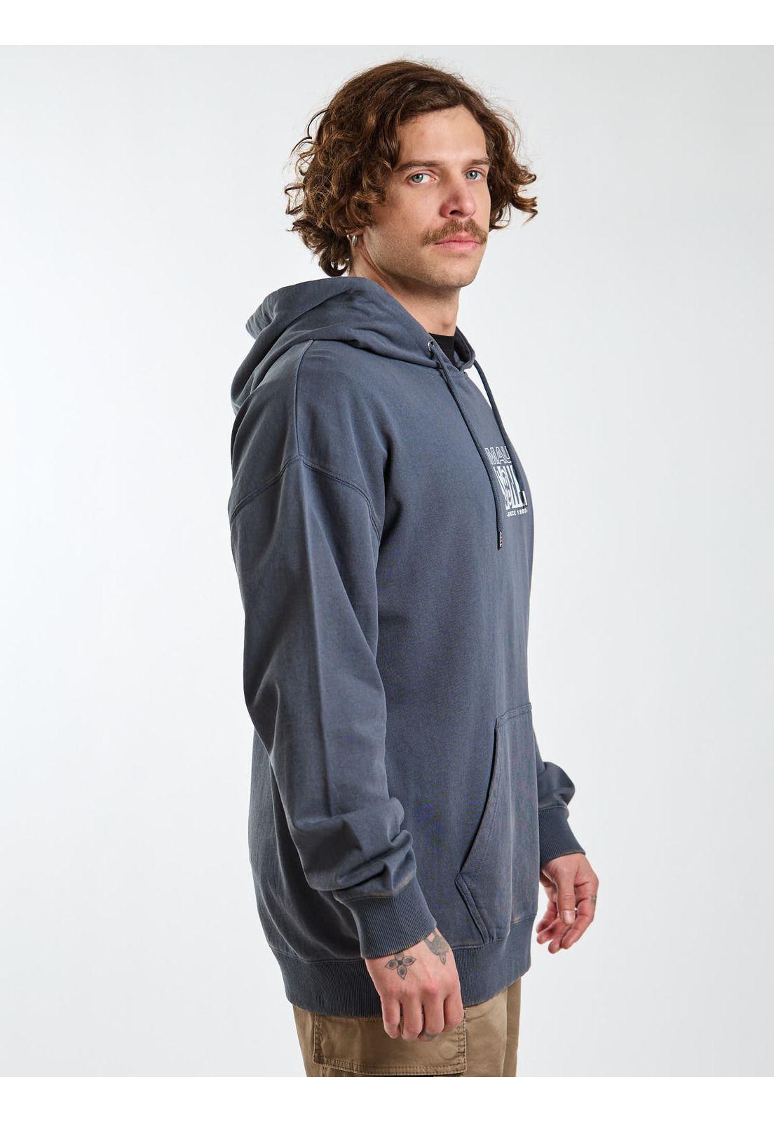 Poleron Canguro Wave Gris Hombre Maui and Sons-2