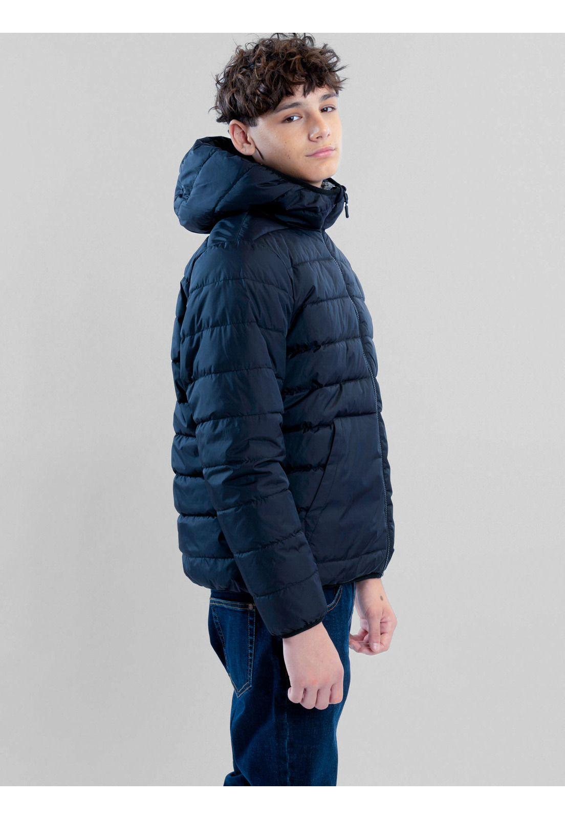 Parka Reversible Pacifica Negro Infantil Maui And Sons-1