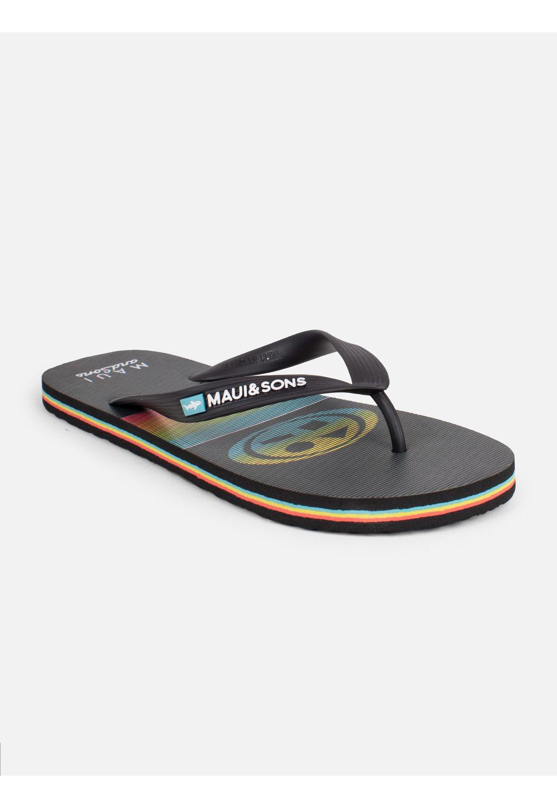 Sandalias Shark Multicolor Hombre Maui And Sons-1
