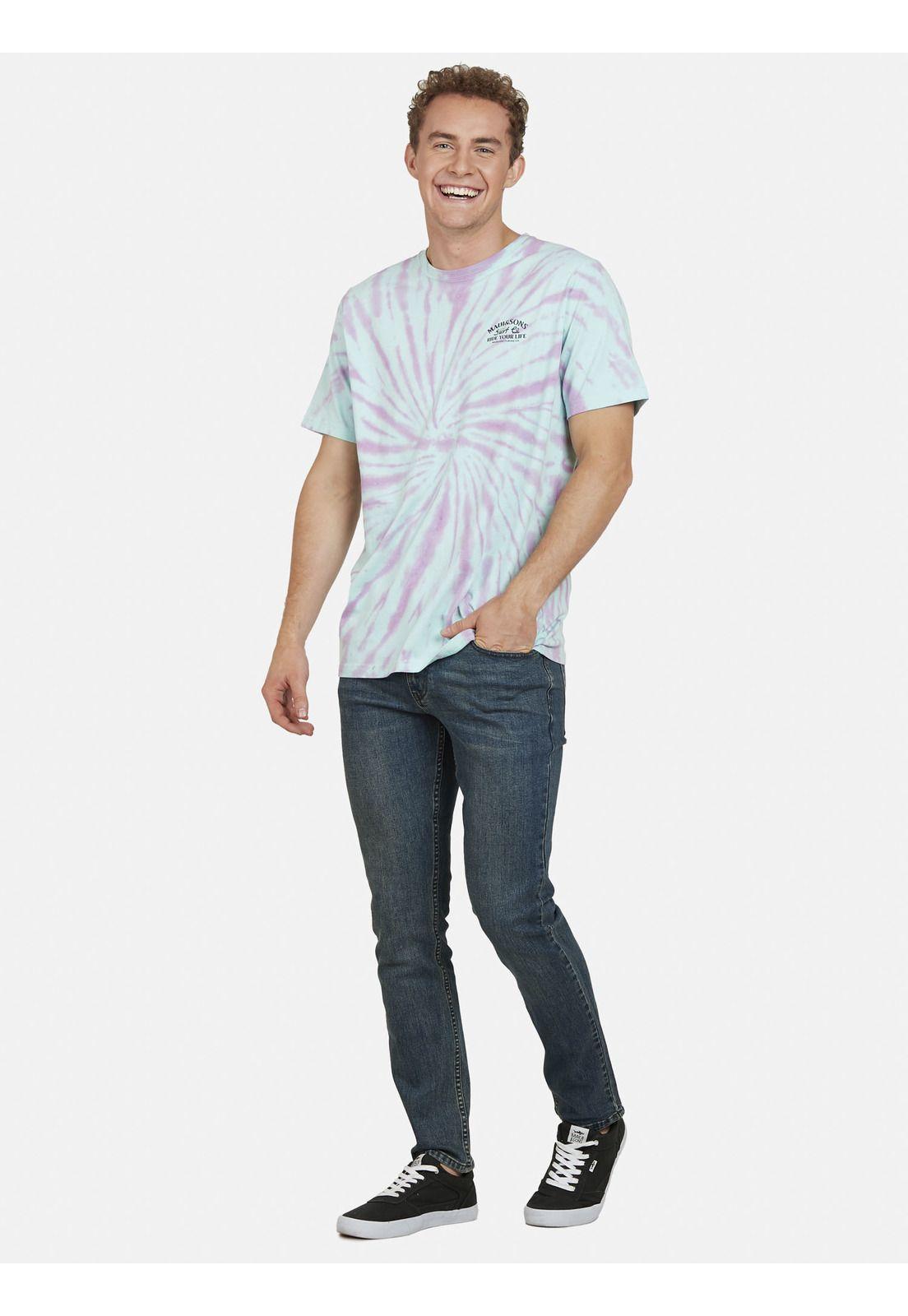 Polera SURF COMPANY TIE DYE Hombre Multicolor Maui and Sons-3