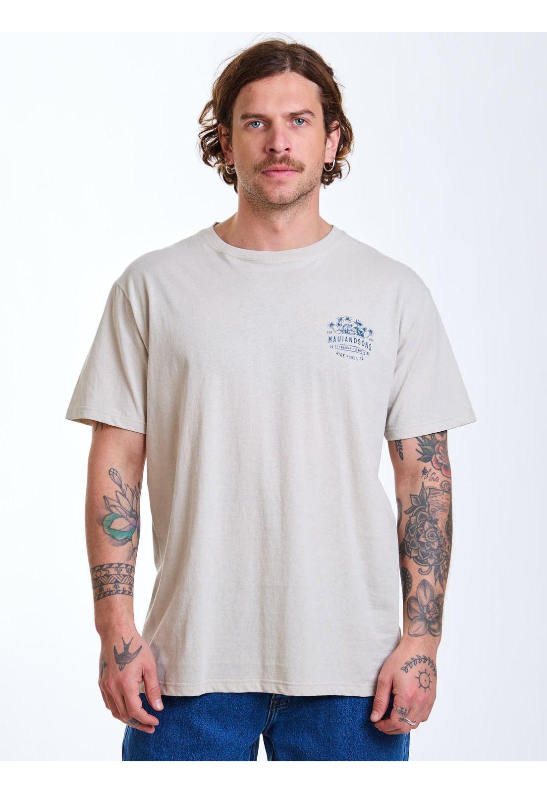 Polera MC Sunsets Beige Hombre Maui and Sons-0
