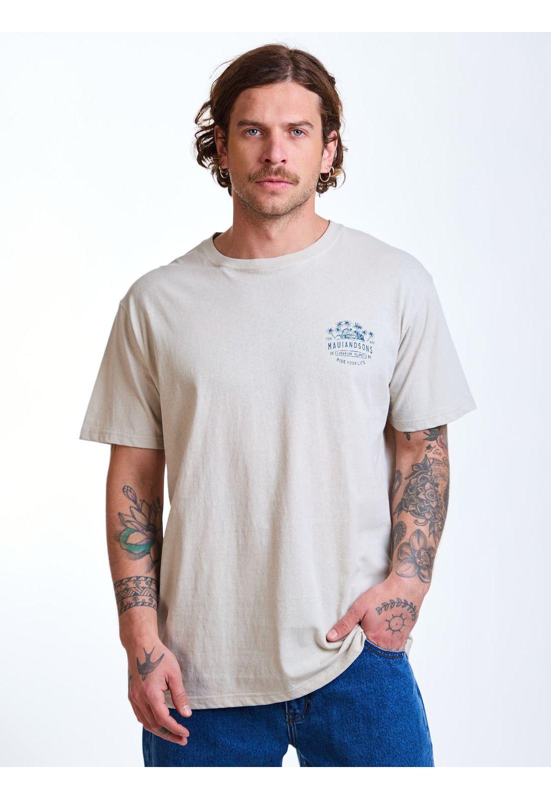 Polera MC Sunsets Beige Hombre Maui and Sons-5