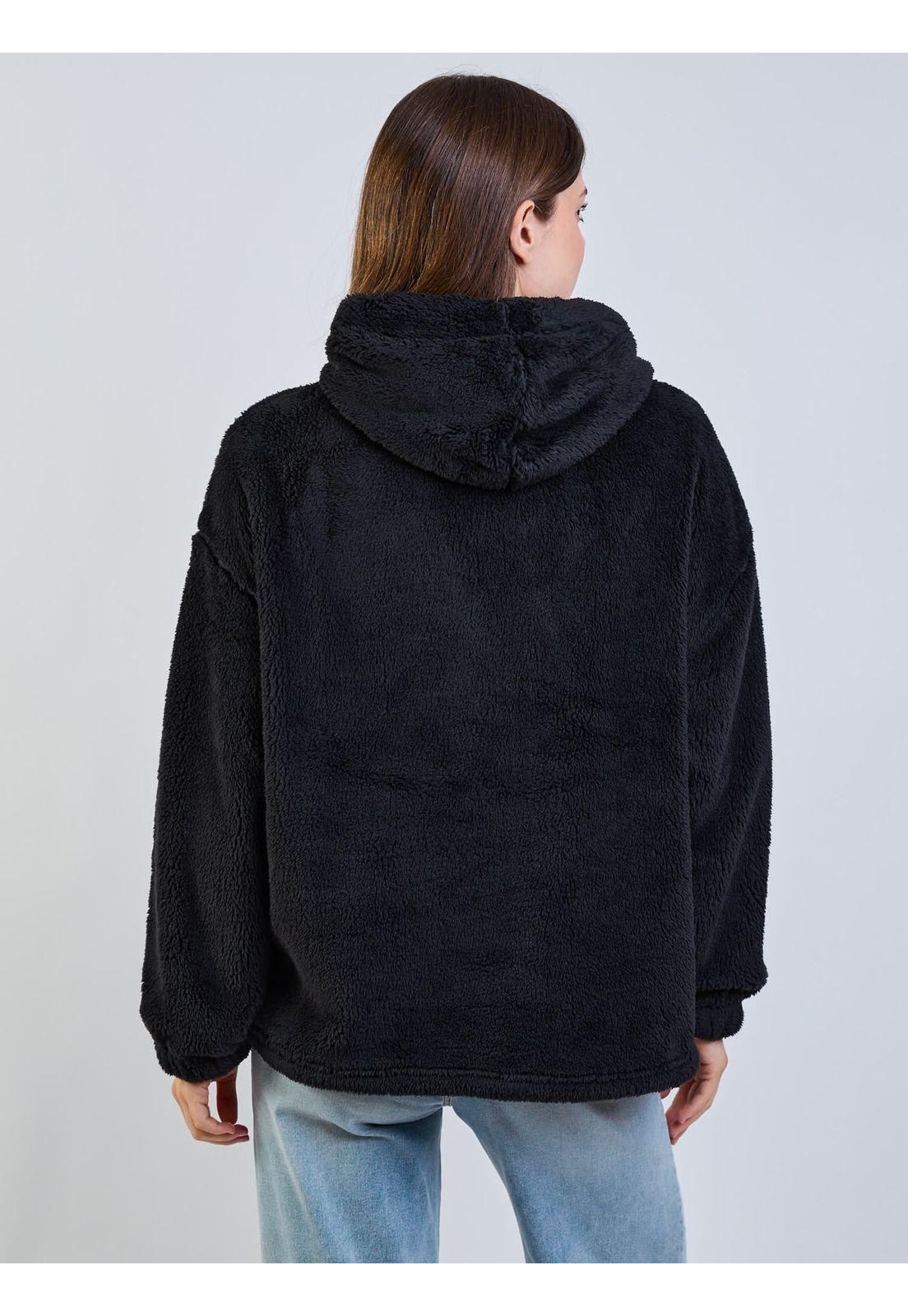 Poleron Chiporro Nimbus Negro Mujer Maui And Sons-1