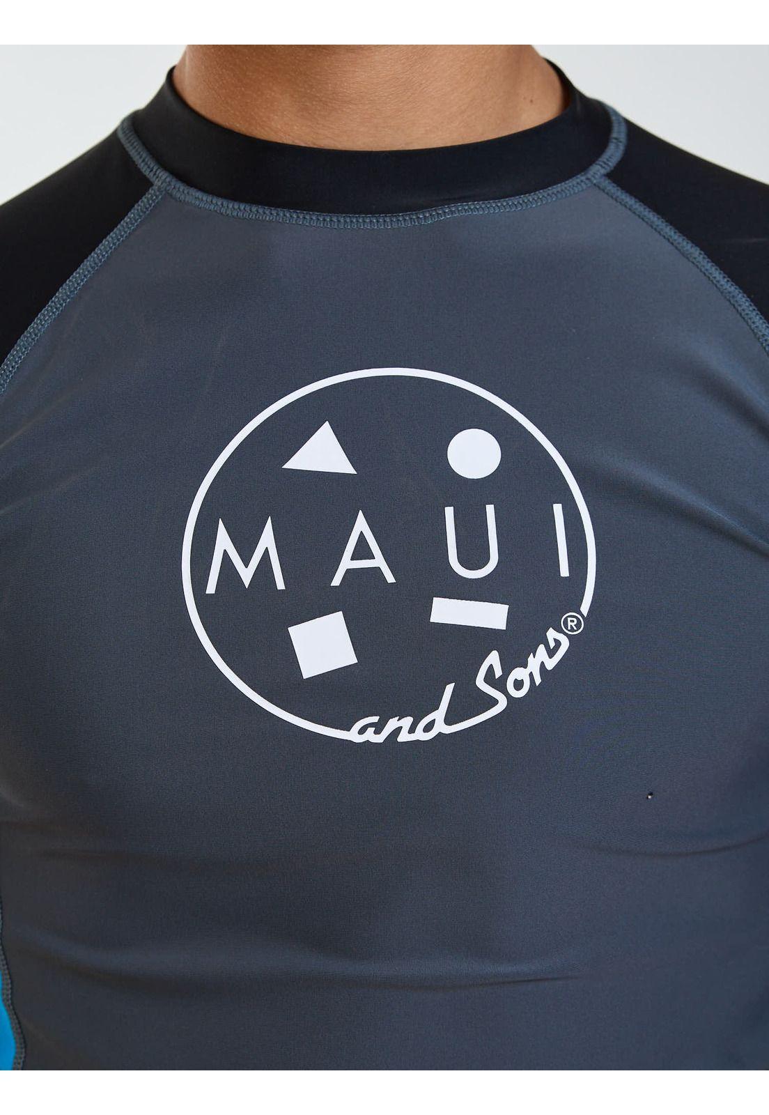Polera UVP Coconut Gris Infantil Maui and Sons-4