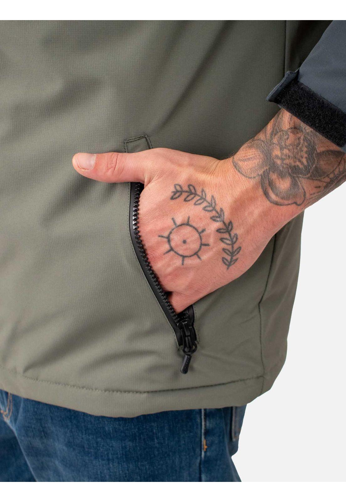Chaqueta Padding Gris Hombre Maui And Sons-3
