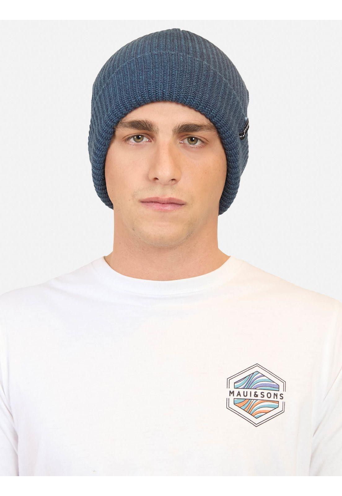 Gorro Loau Azul Hombre Maui And Sons-1