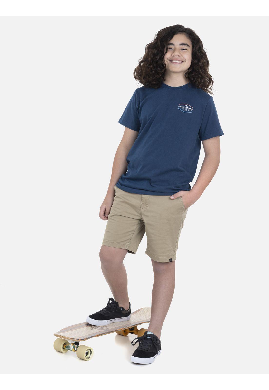 Bermuda Jogger Juvenil 5B1091-MV22 Khaki Maui and Sons-3