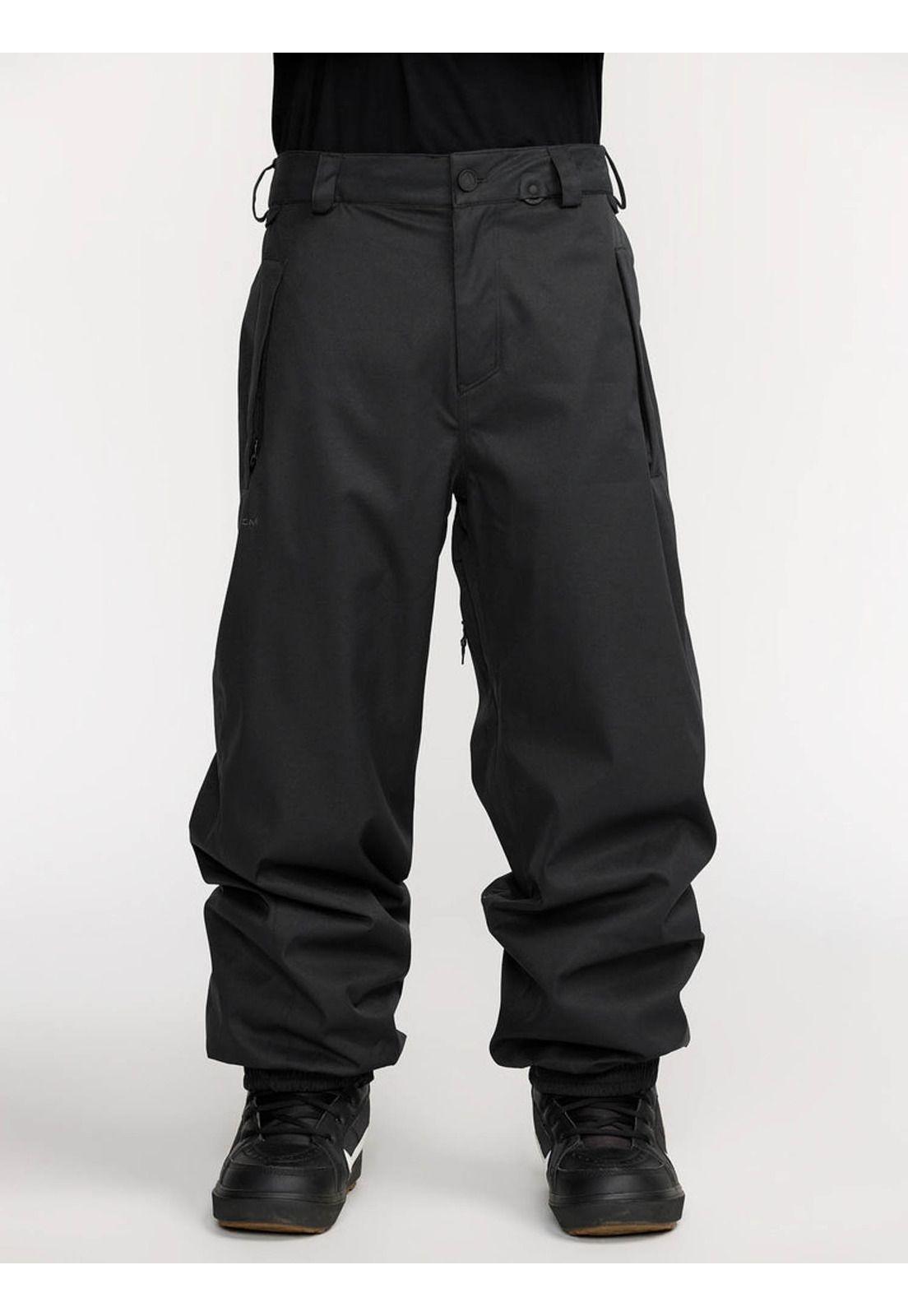 Pantalon Snow Rift Negro Hombre Volcom-0