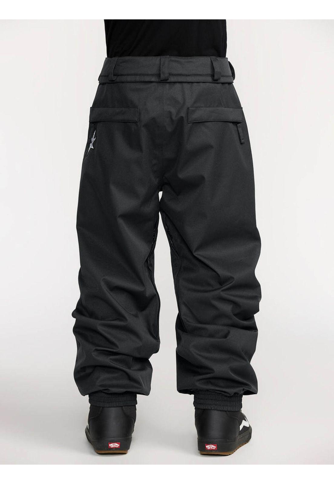 Pantalon Snow Rift Negro Hombre Volcom-1