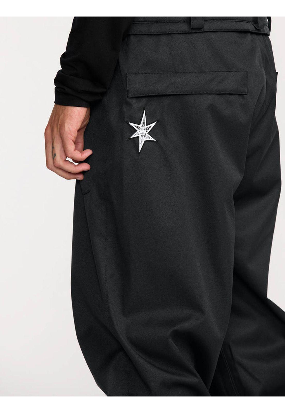 Pantalon Snow Rift Negro Hombre Volcom-3