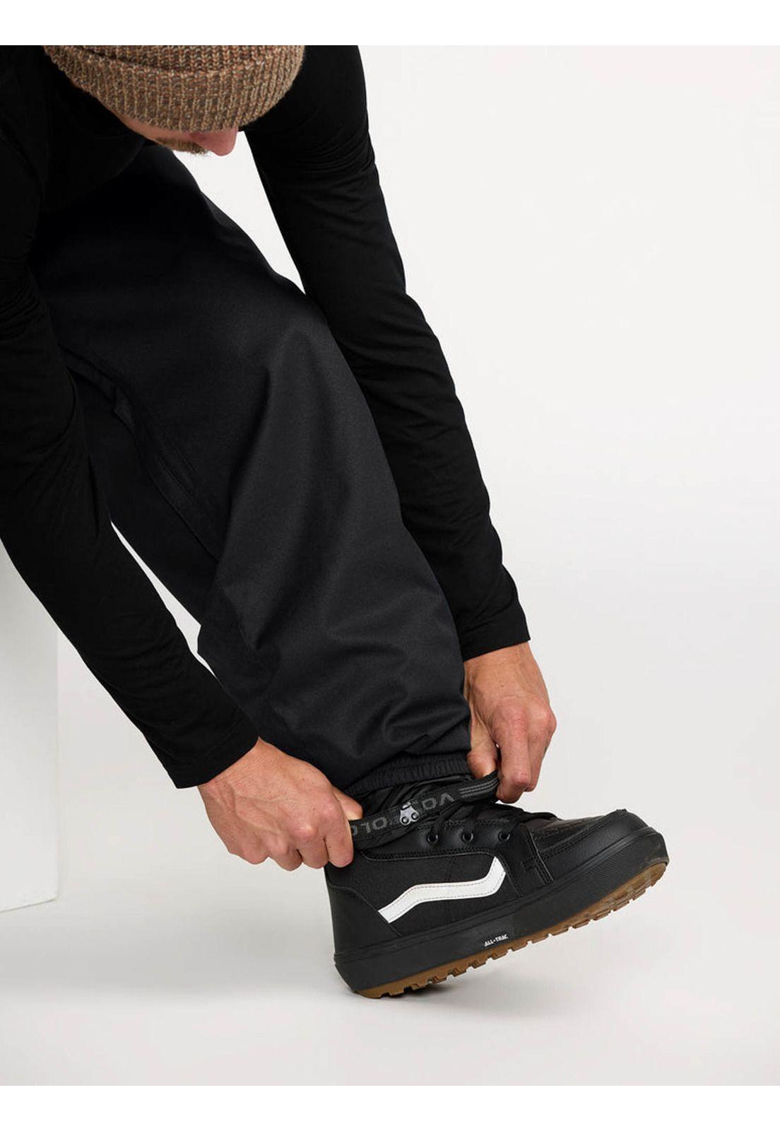 Pantalon Snow Rift Negro Hombre Volcom-5