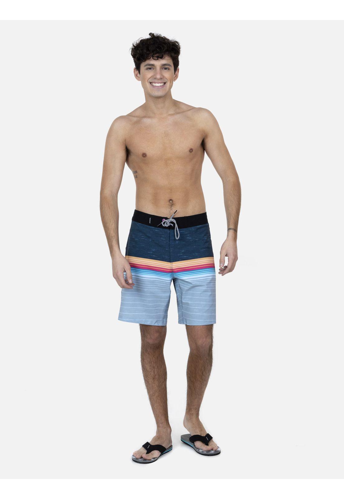 Traje De Baño Hombre Gris Claro 5T791-MV22 Maui And Sons-3