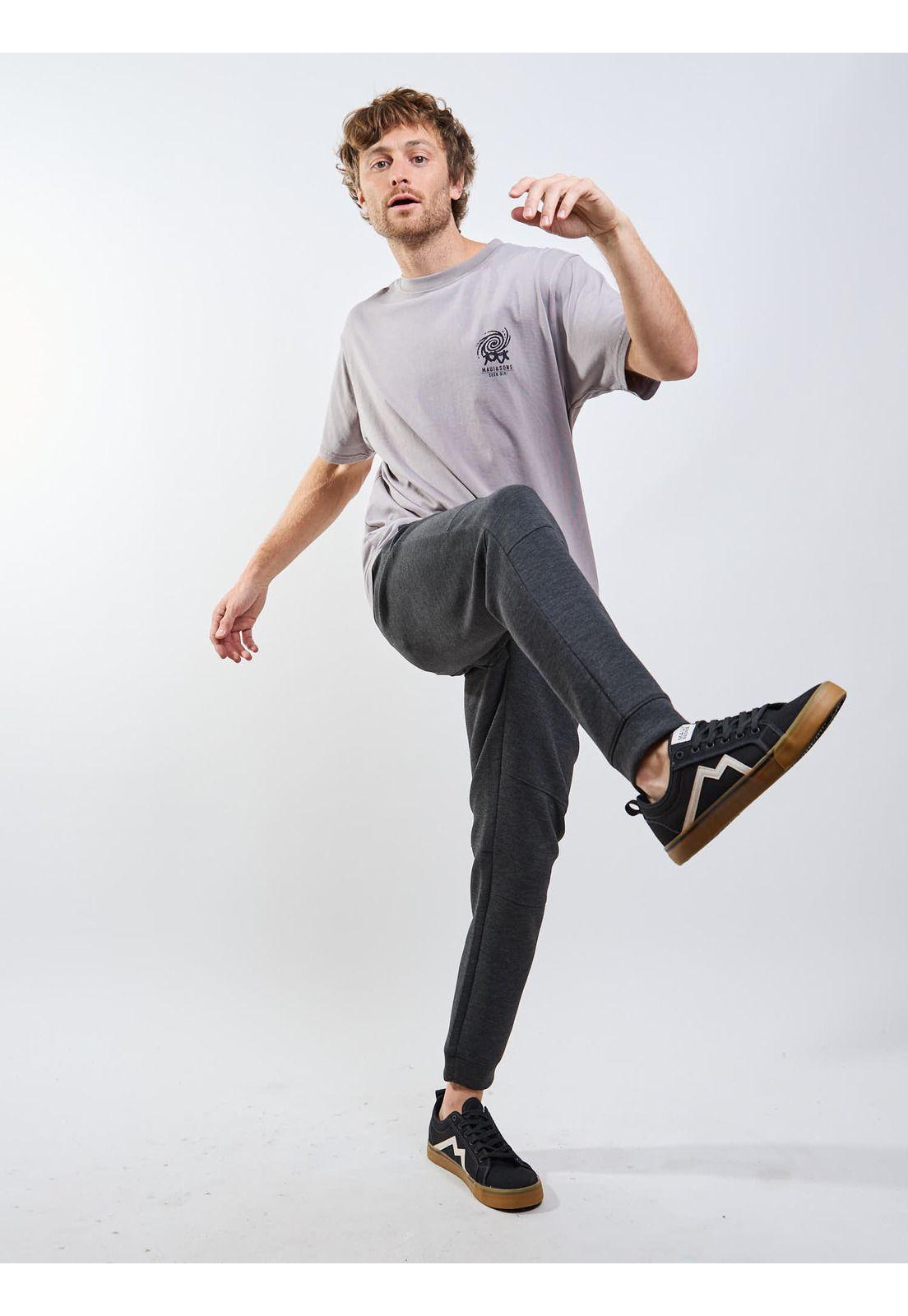 Pantalon Jogger Glide Gris Hombre Maui And Sons-7